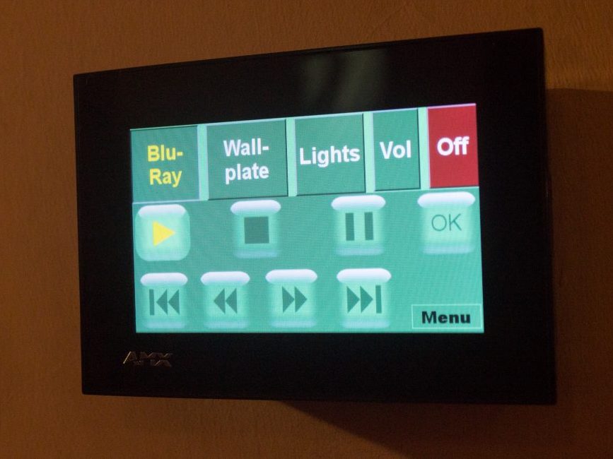 Picture of Oakdale Hall Control Touch Panel