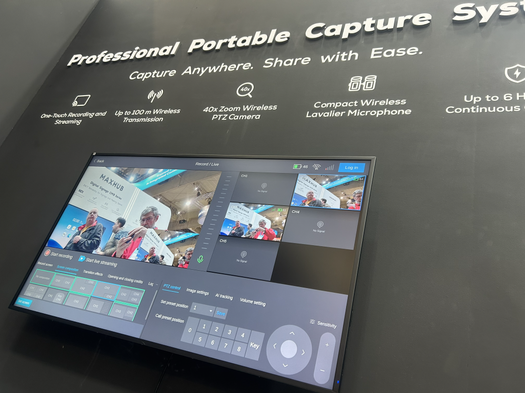 Portable capture and streaming system
